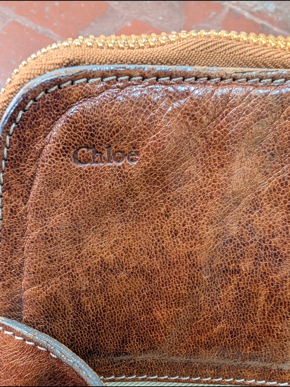 Chloé Brown Braided Leather Heloise Shoulder Bag - Picture 11 of 15